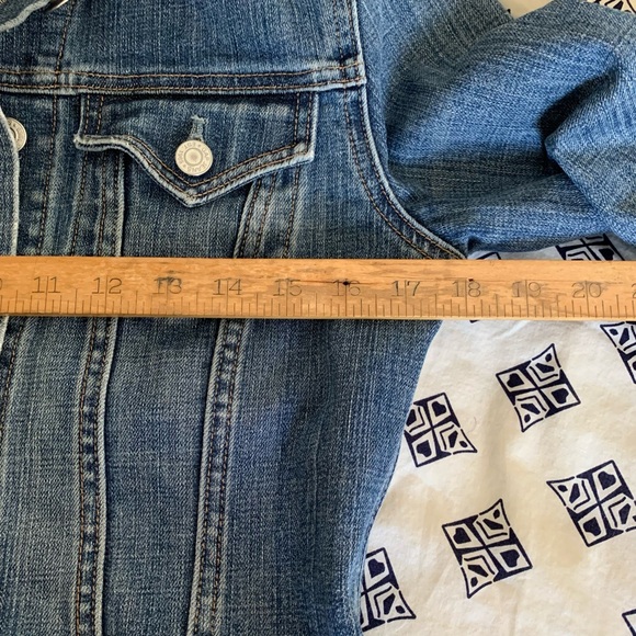 Vintage Gap Stretch Jean Jacket Classic Style - Picture 4 of 9
